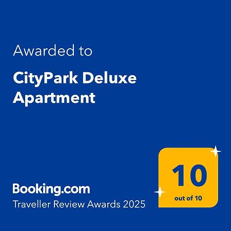 Citypark Deluxe Apartment Budapest Exterior foto
