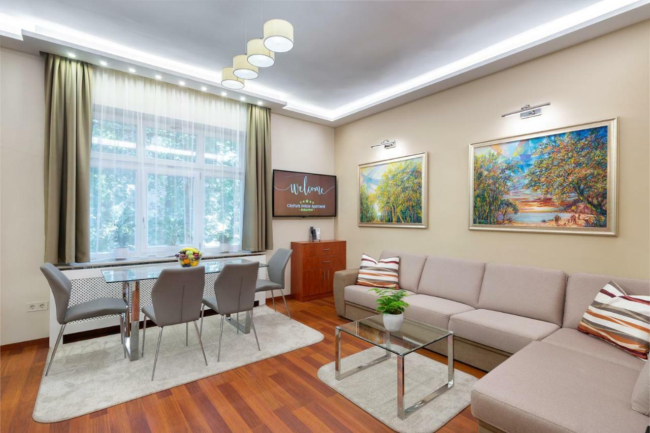 Citypark Deluxe Apartment Budapest Exterior foto