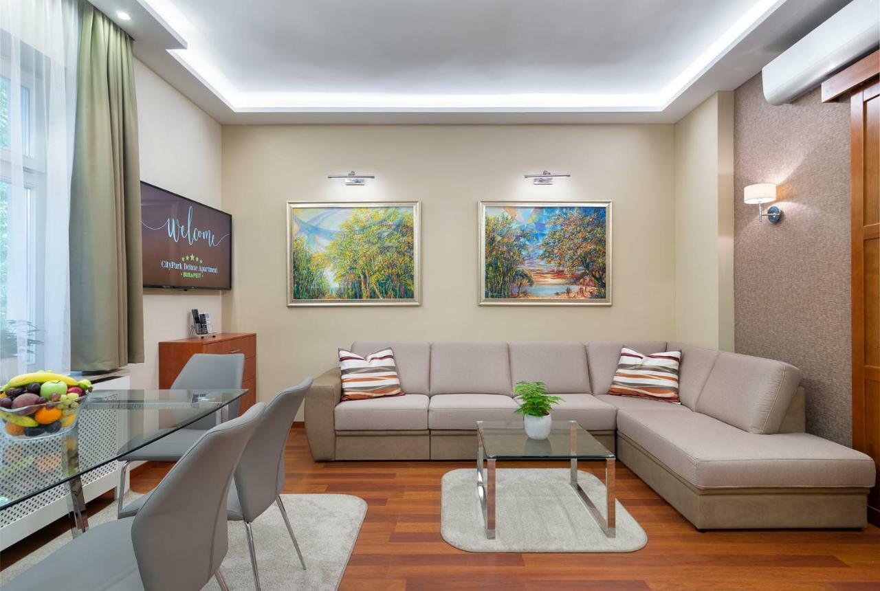 Citypark Deluxe Apartment Budapest Exterior foto